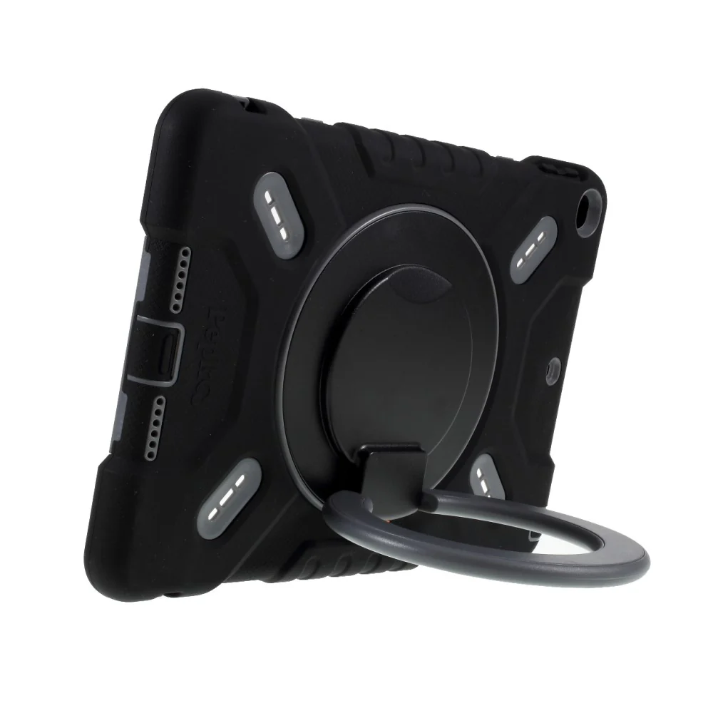 Pepkoo Cover For Ipad 10.2 With Kickstand - Black