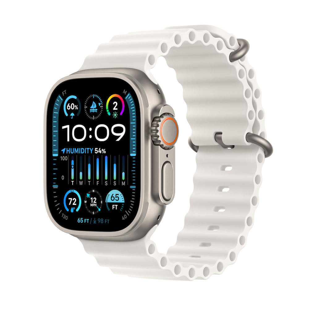 Apple Watch Ultra 2 Titanium Case with Ocean Band