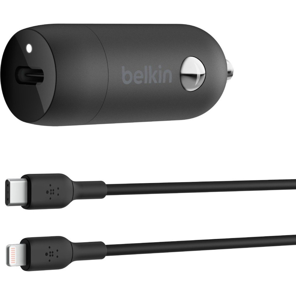 Belkin 30W USB-C Car Charger Plus Cable