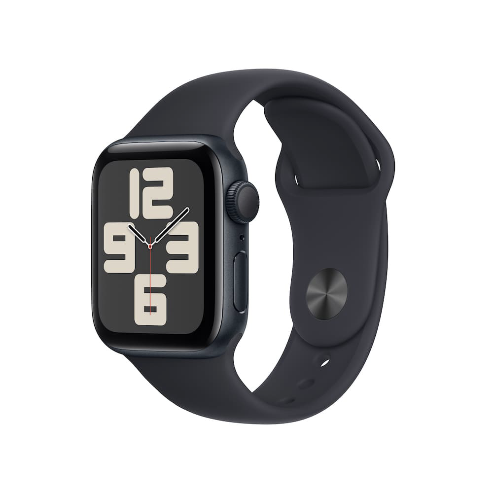 Apple Watch SE GPS 40mm Midnight Aluminium Case with Midnight Sport Band