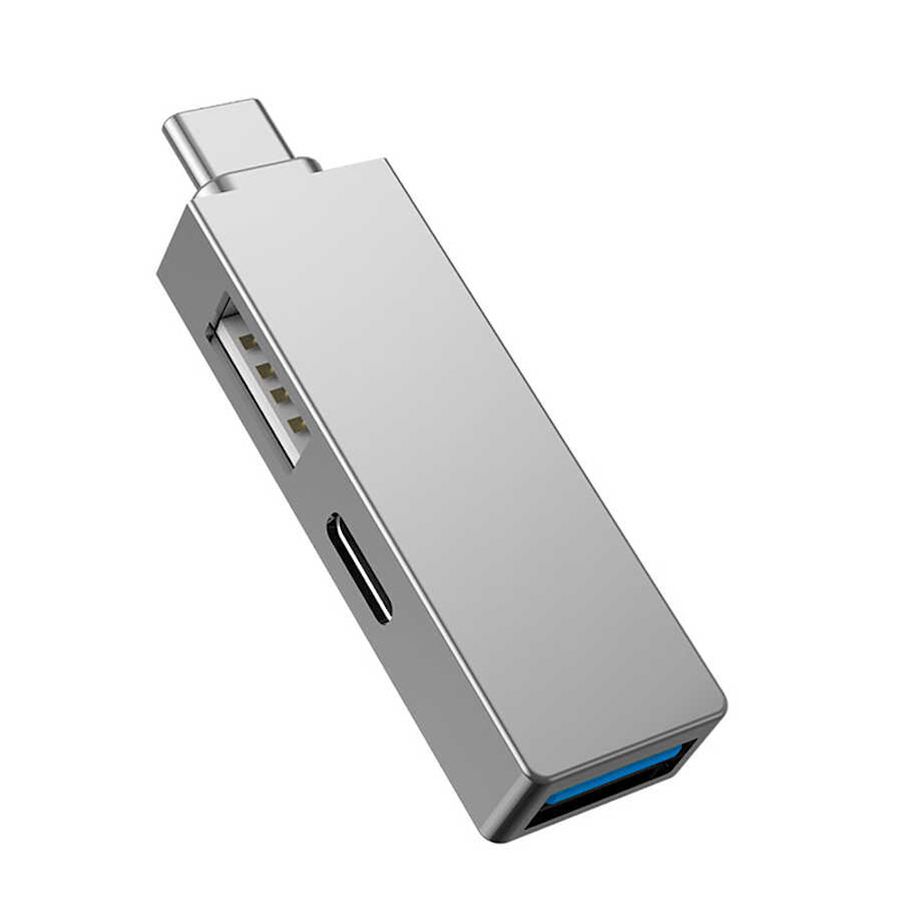 Wiwu T02 Pro 3-in-1 USB-C Adapter