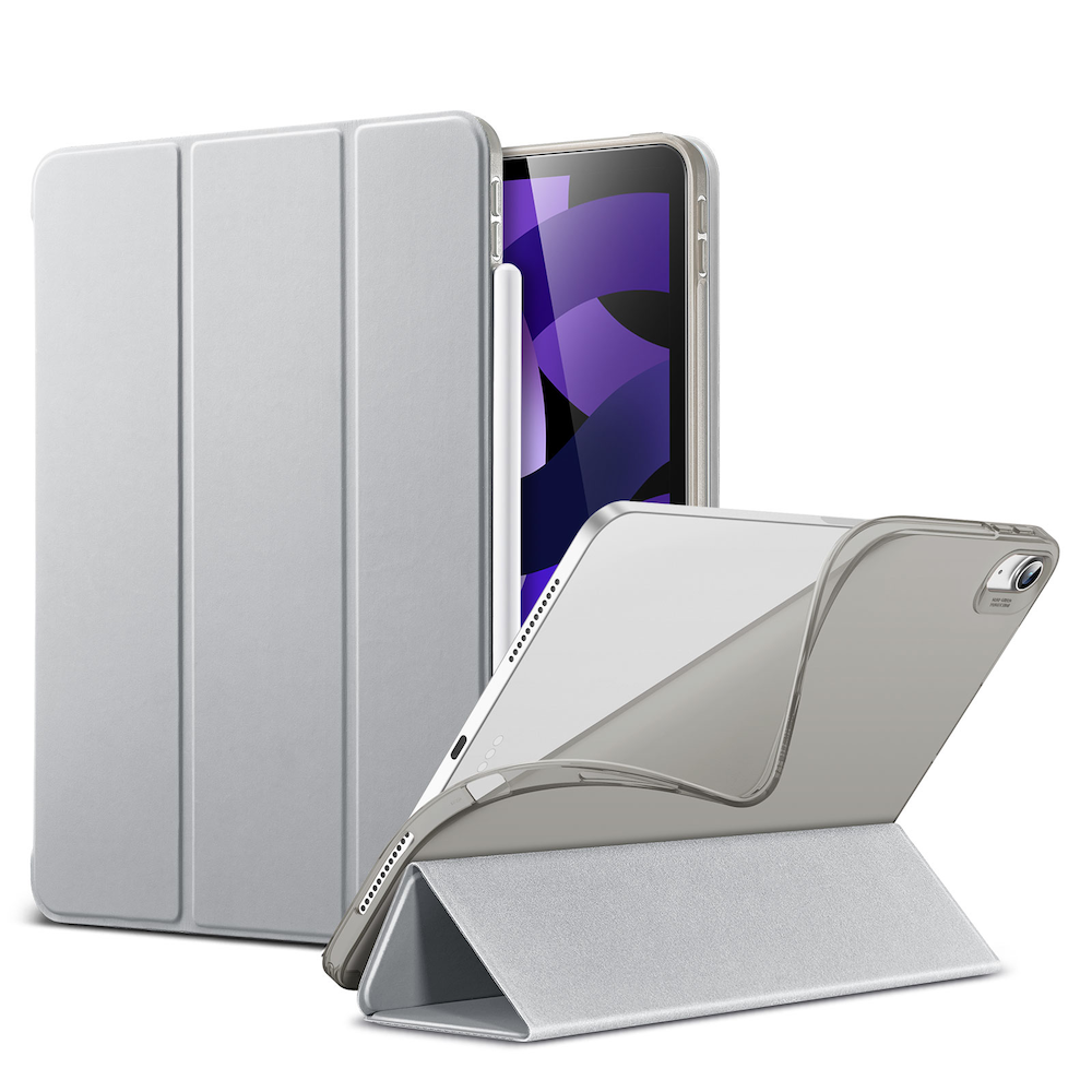 ESR Rebound Slim Smart Case for iPad Air 4/5 Silver