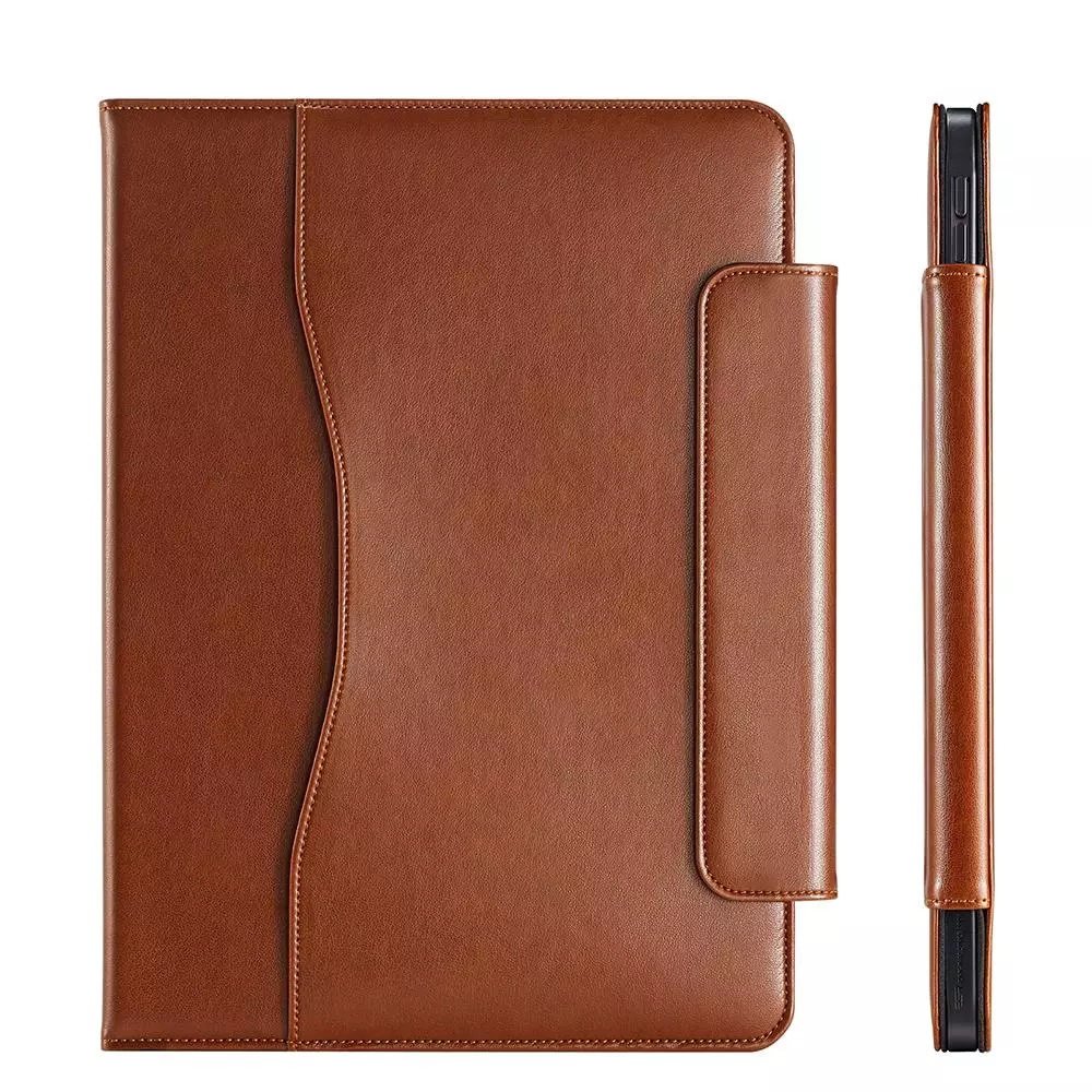 ESR Director Business Leather Folio Case For iPad Air 4/5 – Brown