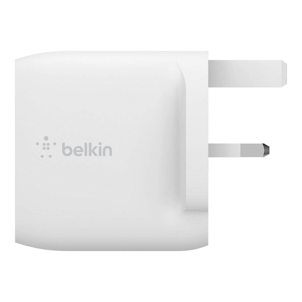 Belkin Dual Usb-A Wall Charger 24W + Usb-A To Lightning Cable
